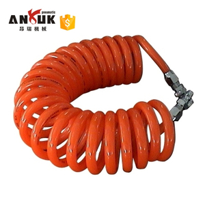 Manguera de bobina de PU neumática/tubo en espiral/tubo en espiral de poliuretano