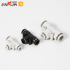 Conector de tubo de aire de 3 vías neumático serie PEG al por mayor